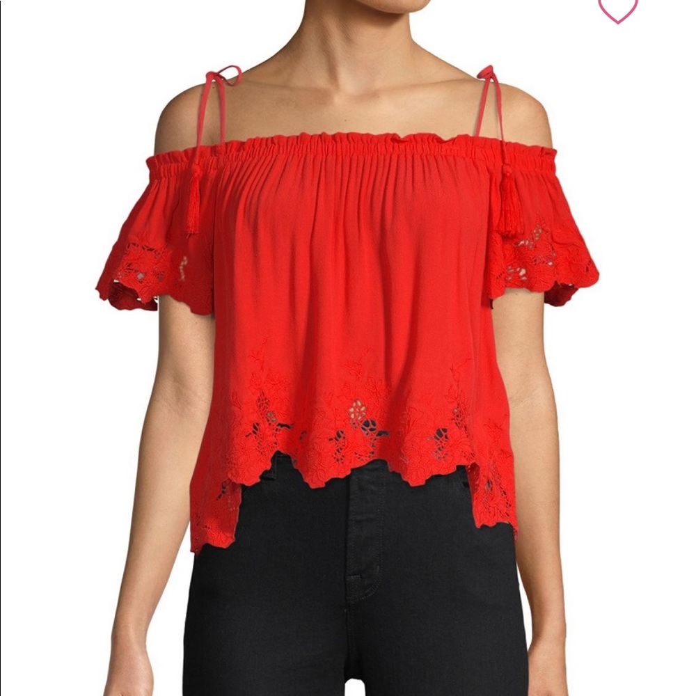 ASTR Nadia Off-The-Shoulder Top
